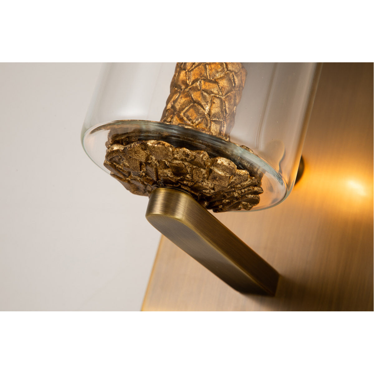 Bolivar 1 Light 6 inch ATB Bath Light Wall Light in Antique Brass